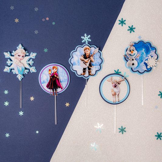 Cupcake Toppers Frozen